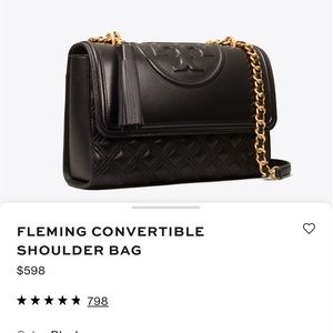 Fleming convertible shoulder bag